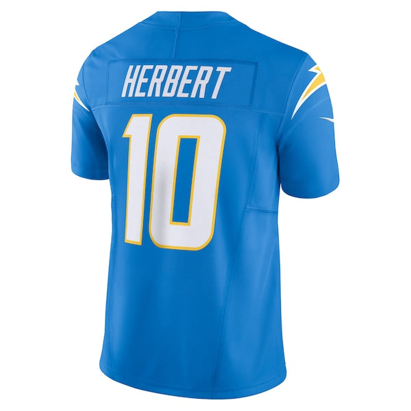 Justin Herbert Los Angeles Chargers Nike Vapor F.U.S.E. Limited Jersey - Powder Blue/Navy/Royal/White - Image 6