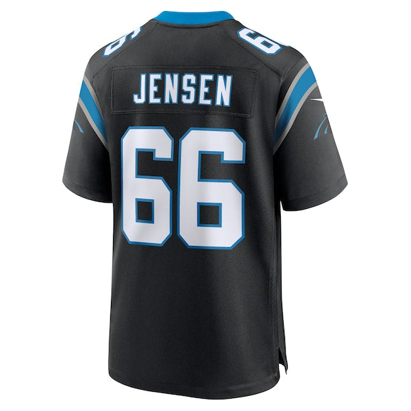 Nash Jensen Carolina Panthers Nike Team Game Jersey - Black - Image 3
