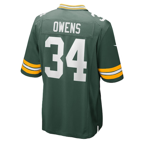 Jonathan Owens Green Bay Packers Nike Game Jersey - Green - Image 3