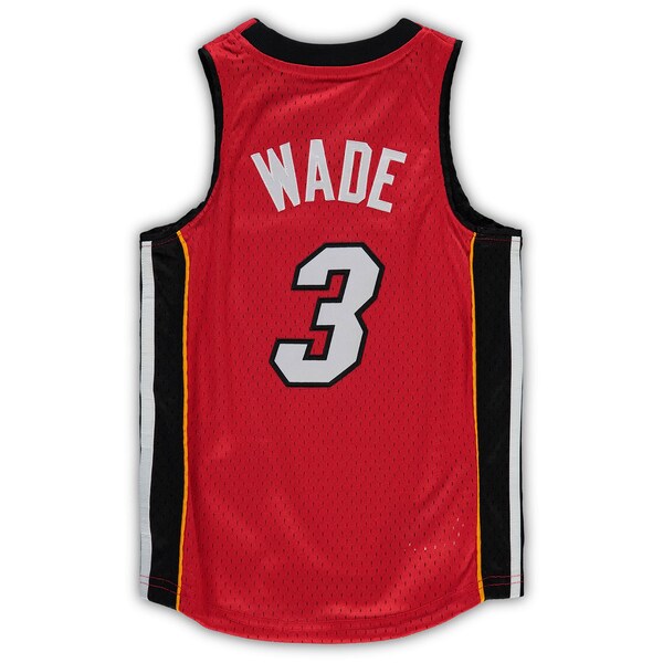 Dwyane Wade Miami Heat Preschool 2005-06 Hardwood Classics Player Jersey - Red - Image 3