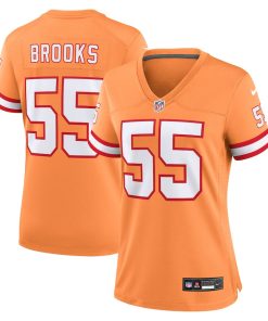 Derrick Brooks Tampa Bay Buccaneers Nike Women's Throwback Game Jersey - Orange
