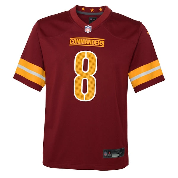 Brian Robinson Jr. Washington Commanders Nike Youth Game Jersey - Burgundy - Image 2
