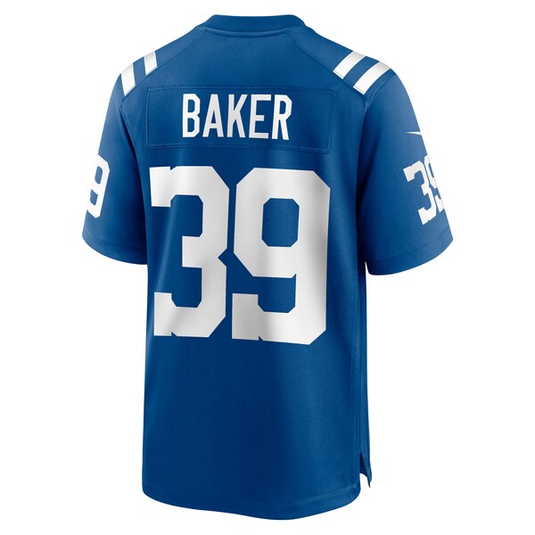 Darrell Baker Jr Indianapolis Colts Nike Team Game Jersey - Royal - Image 3