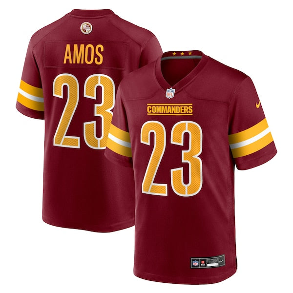 Trey Amos Washington Commanders Nike Team Game Jersey - Burgundy