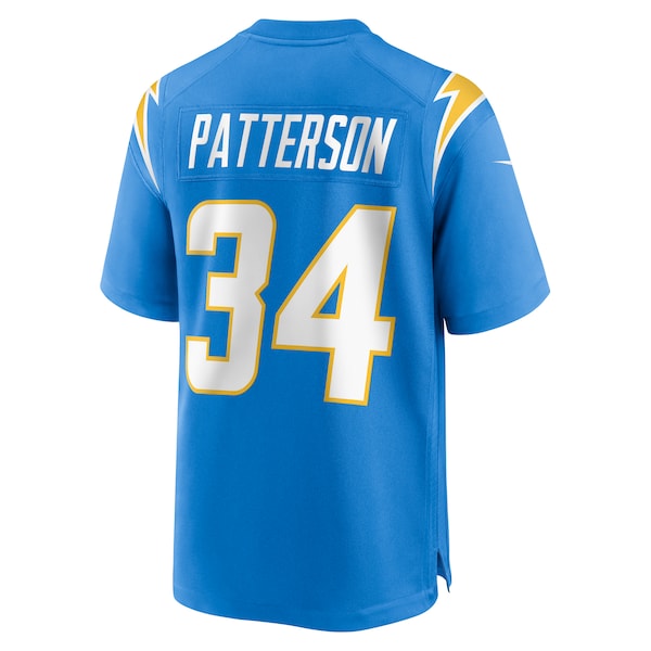 Jaret Patterson Los Angeles Chargers Nike Team Game Jersey - Powder Blue - Image 3