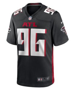 Alternative view of Zach Harrison Atlanta Falcons Nike Team Game Jersey -  Black