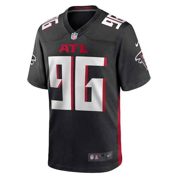 Zach Harrison Atlanta Falcons Nike Team Game Jersey - Black - Image 2