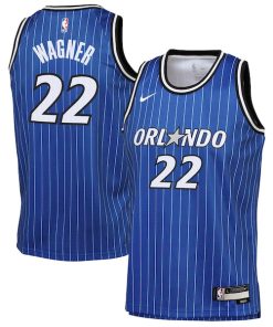 Franz Wagner Orlando Magic Nike Youth Icon Edition Swingman Jersey - Blue