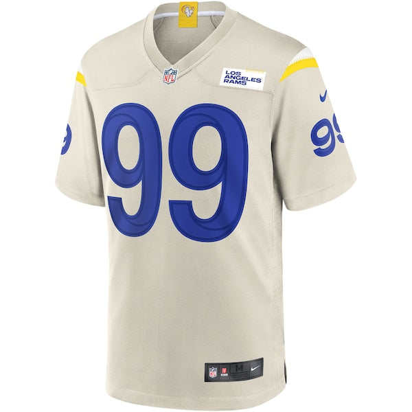 Aaron Donald Los Angeles Rams Nike Game Jersey - Bone/White - Image 3