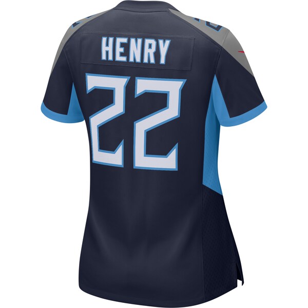 Derrick Henry Tennessee Titans Nike Women's Game Jersey - Navy/Light Blue - Image 4