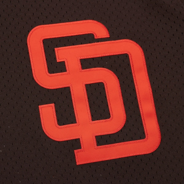 Tony Gwynn San Diego Padres 1985 Authentic Cooperstown Collection Mesh Batting Practice Jersey - Brown - Image 4