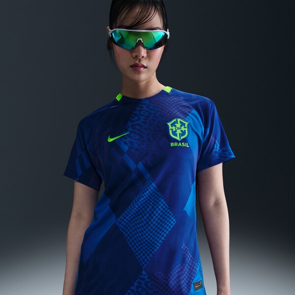 Brazil National Team Nike Women's 2025/26 Away Replica Jersey - Blue - Image 3