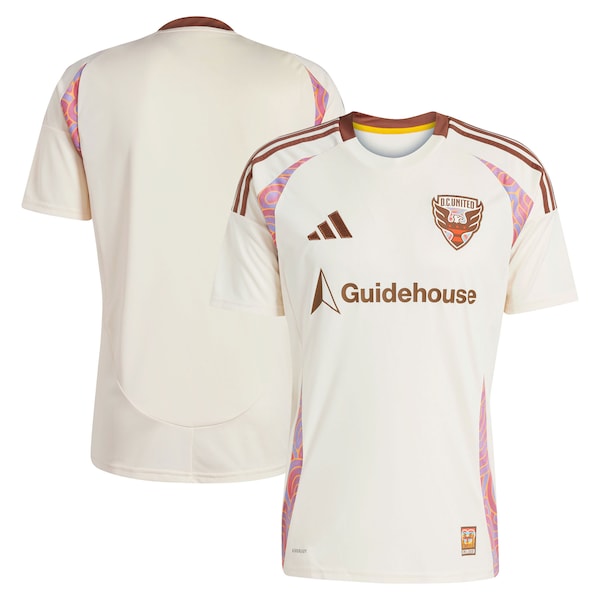 D.C. United adidas 2025 The Soul Kit Replica Jersey - Natural - Image 2