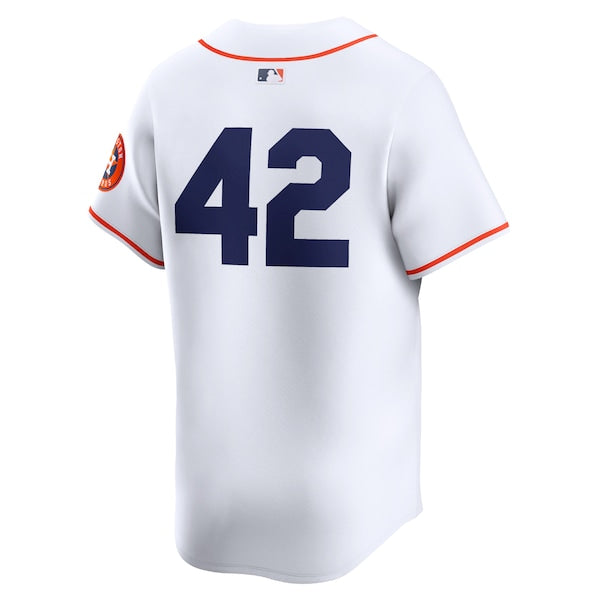 Houston Astros Nike 2024 Jackie Robinson Day Home Limited Jersey?ยจC White - Image 3