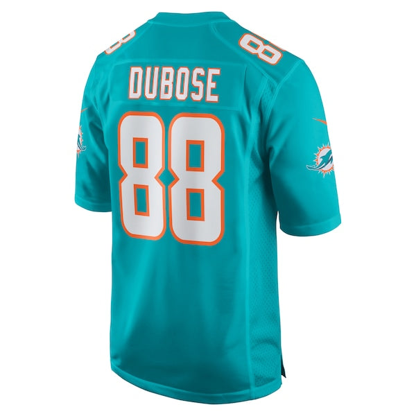 Grant DuBose Miami Dolphins Nike Game Jersey - Aqua - Image 3