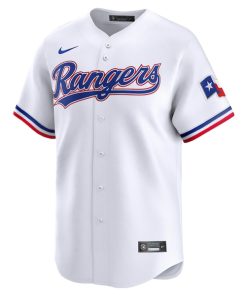 Alternative view of Bubba Thompson Texas Rangers Nike Home Limited Player Jersey - White