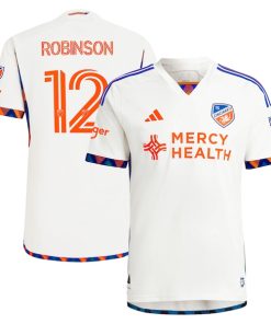 Miles Robinson FC Cincinnati adidas 2024 The Canvas Kit Authentic Player Jersey - White