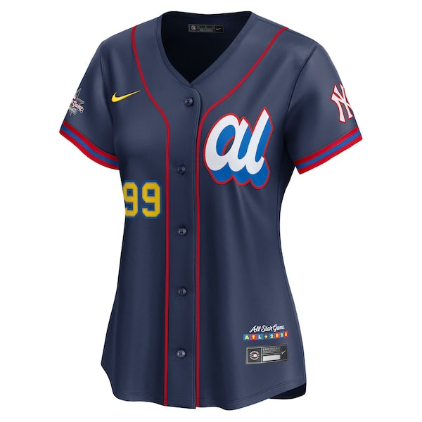 Aaron Judge American League Nike Women's 2025 All-Star Edition Limited Player Jersey - Navy - Image 2