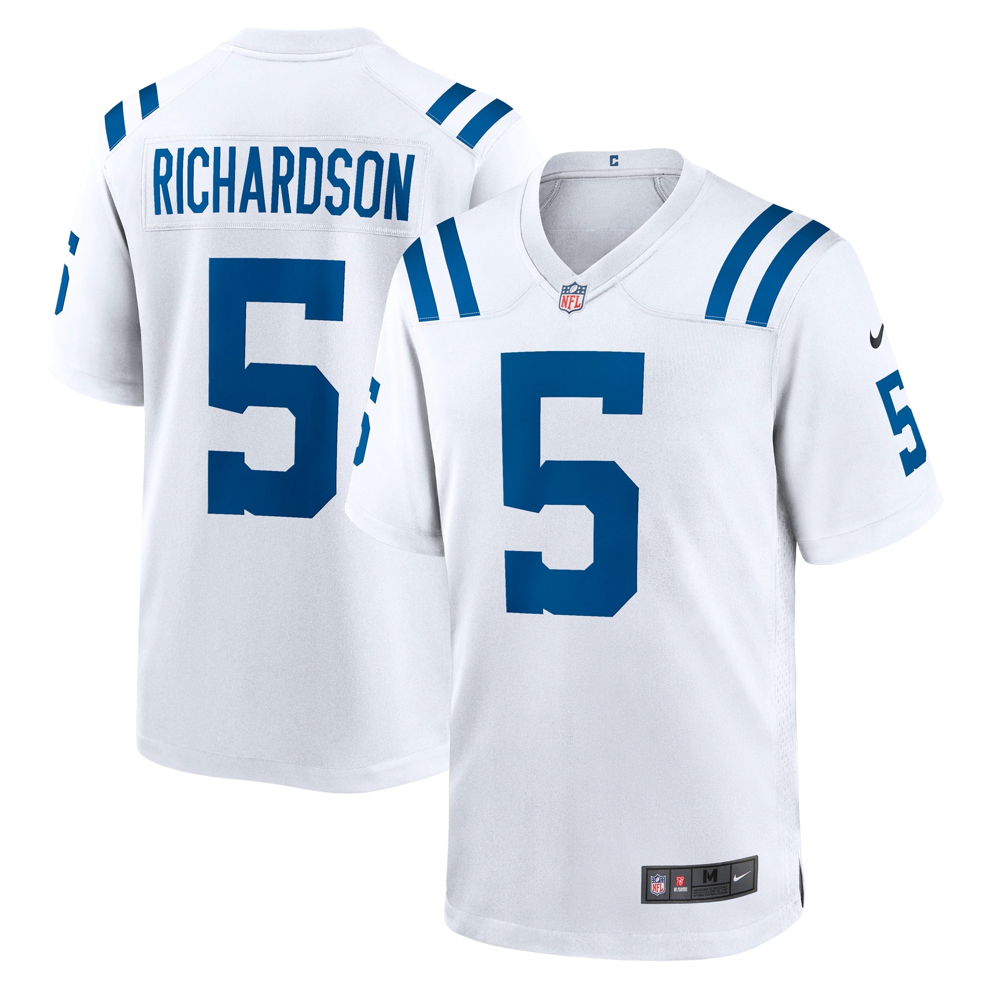 Anthony Richardson Indianapolis Colts Nike Indiana Nights Alternate Game Jersey - Royal/Royal/White - Image 6