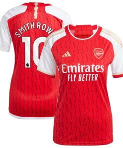 Emile Smith Rowe Arsenal adidas Women's 2023/24 Home Replica Player Jersey - Red/Green/Yellow