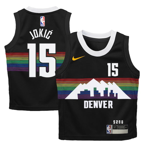 Nikola Joki? Denver Nuggets Nike Toddler 2025/26 City Edition Swingman Jersey - Black