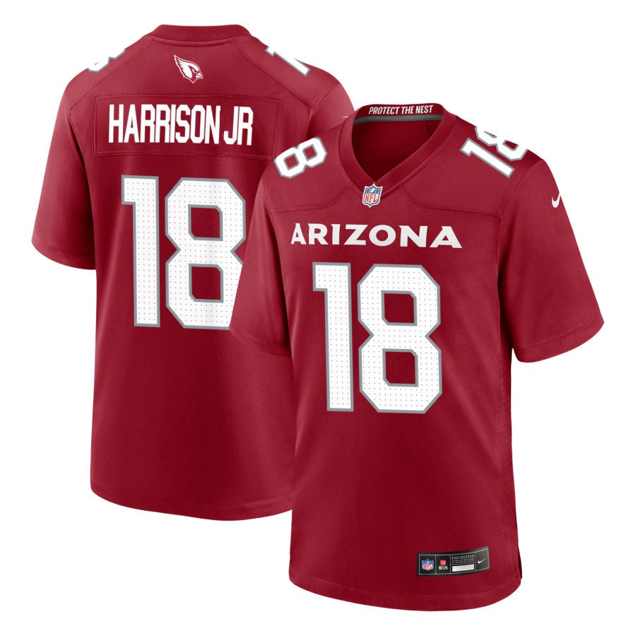 Marvin Harrison Jr Arizona Cardinals Nike Team Game Jersey - Cardinal
