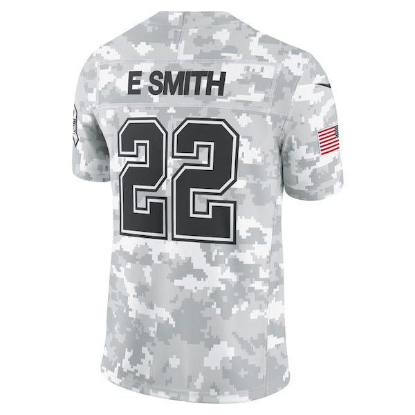 Emmitt Smith Dallas Cowboys Nike 2024 Salute to Service Retired Player Limited Jersey - Arctic Camo - Image 3