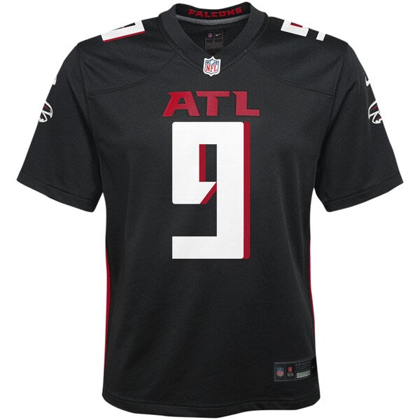 Desmond Ridder Atlanta Falcons Nike Youth Game Jersey - Black - Image 2