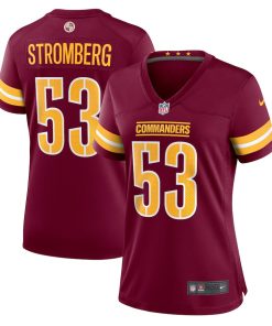 Ricky Stromberg Washington Commanders Nike Women's Team Game Jersey - Burgundy