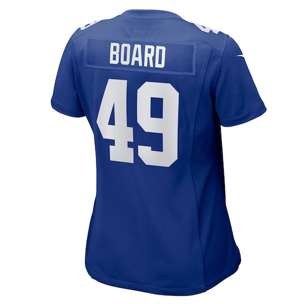 Chris Board New York Giants Nike Women's Team Game Jersey - Royal - Image 3