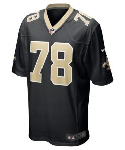 Alternative view of Erik Mccoy New Orleans Saints Nike Game Jersey - Black
