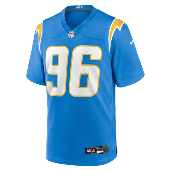 Naquan Jones Los Angeles Chargers Nike Team Game Jersey - Powder Blue - Image 2