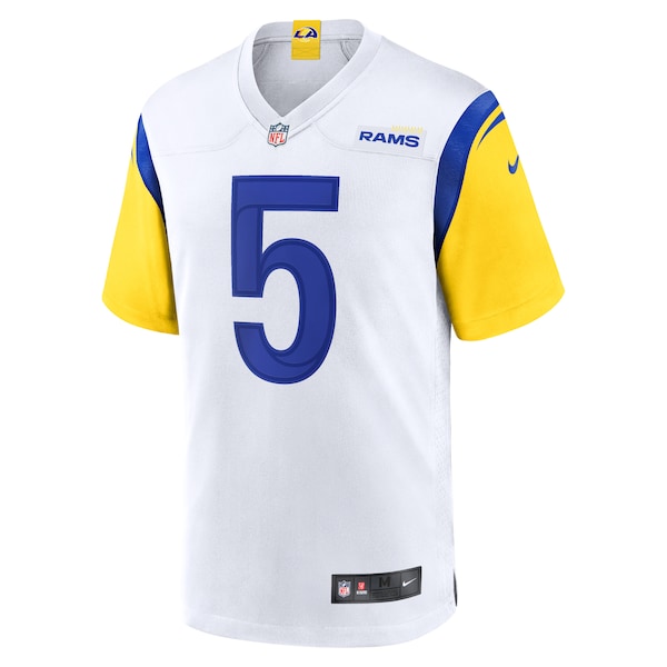 Jalen Ramsey Los Angeles Rams Nike Alternate Game Jersey - White - Image 2