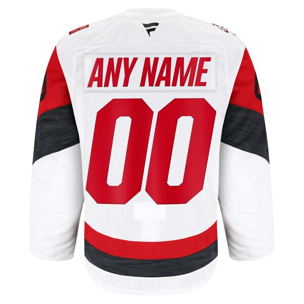 Carolina Hurricanes Away Authentic Pro Custom Jersey - White/Black - Image 2