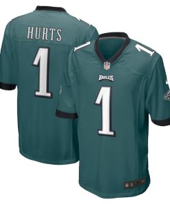 Jalen Hurts Philadelphia Eagles Nike Player Jersey - Midnight Green/Kelly Green