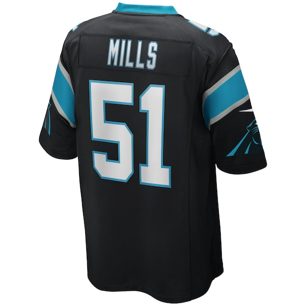 Sam Mills Carolina Panthers Nike Game Retired Player Jersey - Black - Image 3