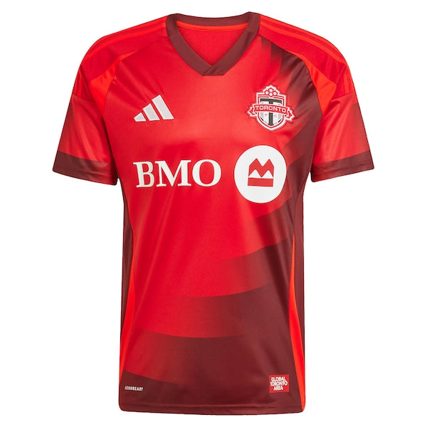 Toronto FC adidas 2025 Club Kit Replica Custom Jersey - Red - Image 2