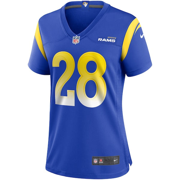 Marshall Faulk Los Angeles Rams Nike Women's Game Retired Player Jersey - Royal - Image 2