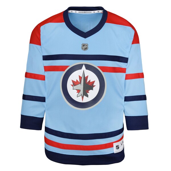 Winnipeg Jets Youth Anniversary Replica Jersey - Light Blue - Image 2