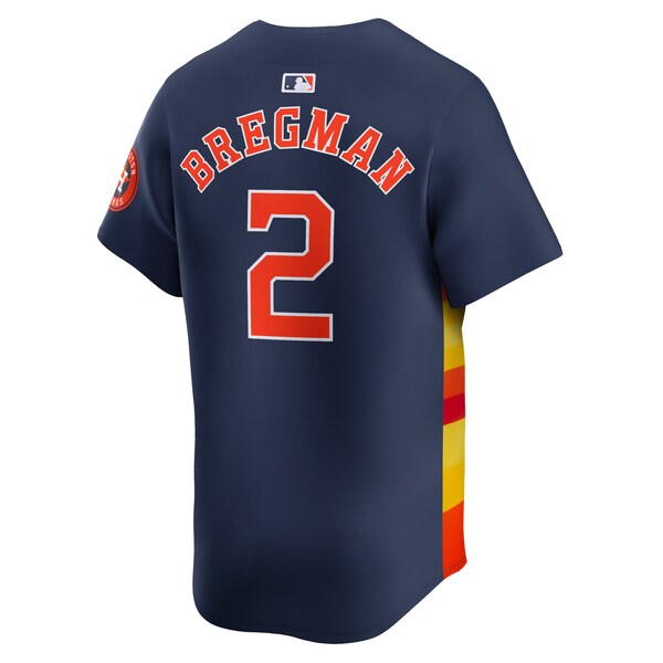 Alex Bregman Houston Astros Nike Alternate Limited Player Jersey?ยจC Navy - Image 3