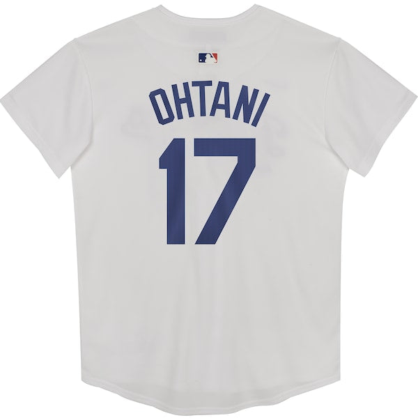 Shohei Ohtani Los Angeles Dodgers Nike Preschool Home Game Player Jersey - White - Image 3