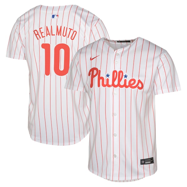 J.T. Realmuto Philadelphia Phillies Nike Youth Home Limited Jersey?ยจC White