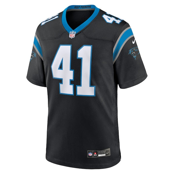 Jacoby Windmon Carolina Panthers Nike Team Game Jersey - Black - Image 2