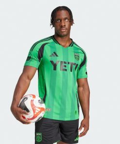 Austin FC adidas 2025 The Heartbeat Kit Authentic Jersey - Green