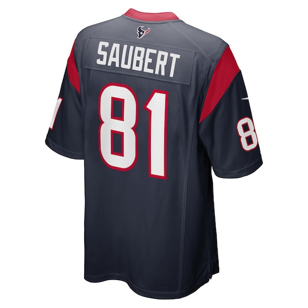 Eric Saubert Houston Texans Nike Game Jersey - Navy - Image 3