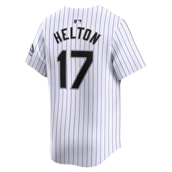 Todd Helton Colorado Rockies Nike Home Limited Player Jersey - White - Image 3