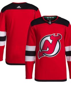 New Jersey Devils adidas Home Primegreen Authentic Jersey - Red