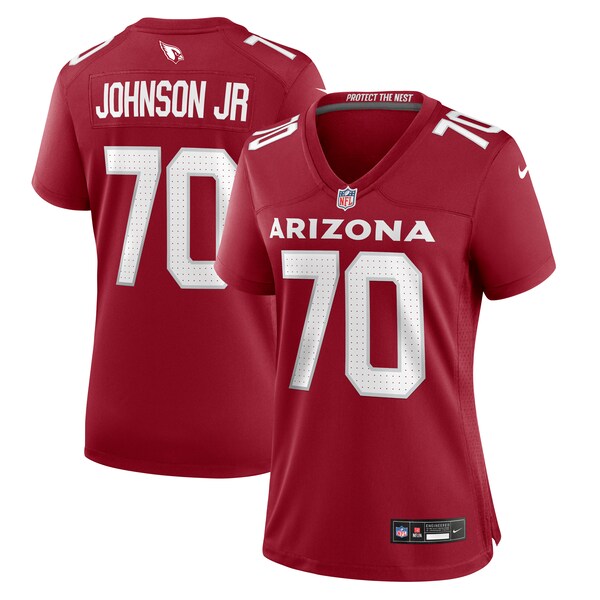 Paris Johnson Jr. Arizona Cardinals Nike Women's Game Jersey - Cardinal - Image 2