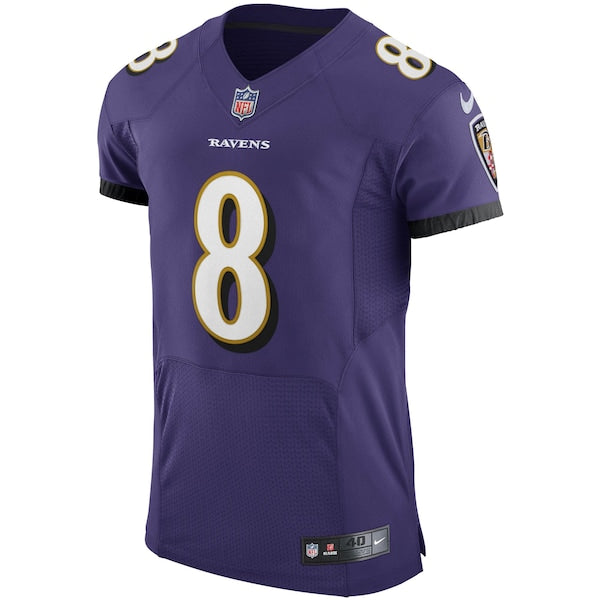 Lamar Jackson Baltimore Ravens Nike Vapor Elite Player Jersey - Purple - Image 2