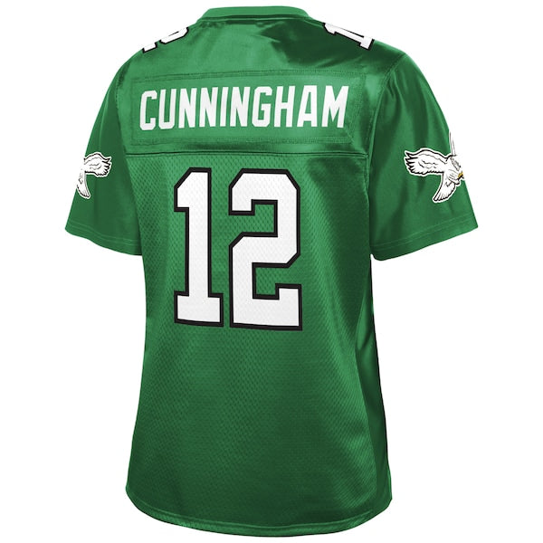 Randall Cunningham Philadelphia Eagles NFL Pro Line Women's Retired Player Replica Jersey - Kelly Green - Image 2